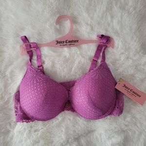 JUICY COUTURE BRAND NEW SEXY PUSH UP BRA SIZE 34C